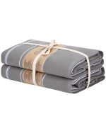 Classic Fringeless XL Bath Bundle – Grey – 2 Pack - Image 11