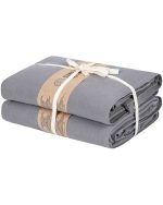 Terra Fringeless XL Bath Bundle – Grey – 2 Pack - Image 7