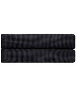 Micro Waffle XL Bath Bundle – 2 Pack – Black - Image 3