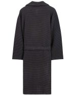 Micro Waffle Robe – Black - Image 3