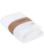 Micro Waffle Shower Curtain – Ivory - Image 3
