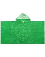 Swirl Turtle Hooded Kids Bath Towel - Image 4