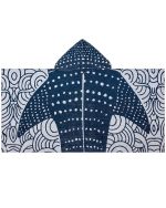 Whale Shark Hooded Kids Bath Towel - Image 2