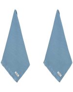 Micro Waffle Hand Bath Bundle – 2 Pack – Slate Blue - Image 7