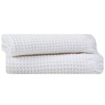 Micro Waffle Hand Bath Bundle – 2 Pack – White