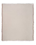 Little Fishies Gauze Receiving Blanket Set – 3 Pack – Natural / Beige / Warm Taupe - Image 15