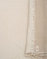 Little Fishies Gauze Receiving Blanket Set – 3 Pack – Natural / Beige / Warm Taupe - Image 12