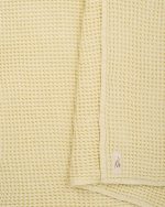 Little Fishies Waffle Blanket – Butter - Image 3