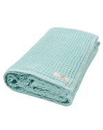 Little Fishies Waffle Blanket – Seafoam - Image 10