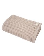 Little Fishies Waffle Blanket – Warm Taupe - Image 9