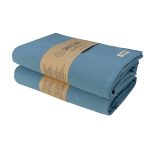 Terra Fringeless XL Bath Bundle – Slate Blue – 2 Pack