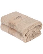 Micro Waffle XL Bath Bundle – 2 Pack -Sand - Image 4