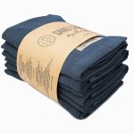 Terra Bath Washcloth Bundle – 6 Pack – Navy