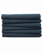 Terra Bath Washcloth Bundle – 6 Pack – Navy - Image 3