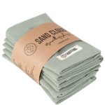 Terra Bath Washcloth Bundle – 6 Pack – Sage