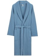 Micro Waffle Robe – Black - Image 7