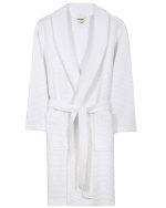Micro Waffle Robe – Black - Image 5