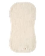 Little Fishies Gauze Burping Cloth Bundle – 3 Pack – Natural / Beige / Warm Taupe - Image 6