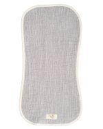 Little Fishies Gauze Burping Cloth Bundle – 3 Pack – Sage / Grey / Navy - Image 6