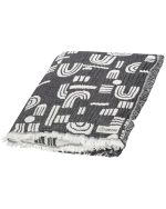 Retro Arches PARTY BLANKET™ Black - Image 6