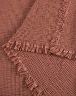 Lara Terracotta – PARTY BLANKET™ – Queen - Image 4
