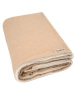 Softy Solid Plush Blanket – Beige - Image 4
