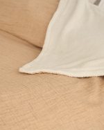 Softy Solid Plush Blanket – Beige - Image 6