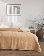 Cloud Checker Plush Blanket – Black - Image 10