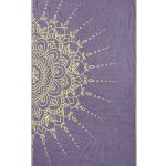 Grape Flower Mandala Beach Towel