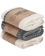 Cicely Waffle Kitchen Towel Bundle – Assorted 3 Pack - Image 3
