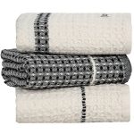 Cicely Waffle Kitchen Towel Bundle – Assorted 3 Pack