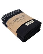 Classic Fringeless Hand Bath Bundle – 2 Pack Black - Image 3