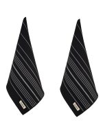 Classic Fringeless Hand Bath Bundle – 2 Pack Black - Image 4
