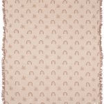 Rainbow Gauze Receiving Blanket Single with Pouch