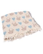 Ducky Gauze Receiving Blanket Single with Pouch - Image 7