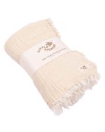 Little Fishies Gauze Receiving Blanket – Grey - Image 11