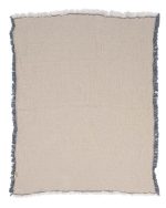 Little Fishies Gauze Receiving Blanket – Navy - Image 5