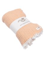 Little Fishies Gauze Receiving Blanket – Grey - Image 13