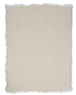 Little Fishies Gauze Receiving Blanket – Sage - Image 5