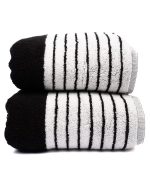 Micro Stripe Bath Bundle – 2 Pack – Black - Image 6