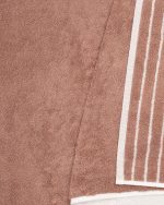 Micro Stripe Bath Bundle – 2 Pack – Warm Taupe - Image 5