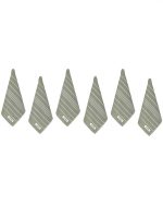 Classic Bath Washcloth Bundle- 6 Pack – Hedge Green - Image 4