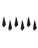 Atom Washcloth Bath Bundle – Charcoal – 6 Pack - Image 4