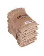 Atom Washcloth Bath Bundle – Black – 6 Pack - Image 7