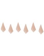 Atom Washcloth Bath Bundle – Sand – 6 Pack - Image 4