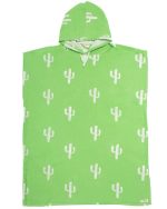 Cactus Hooded Poncho