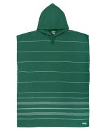 Border Classic Stripe Poncho – Red / Navy - Image 18