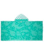 Sea Creatures Hooded Kids Bath Towel - Image 3