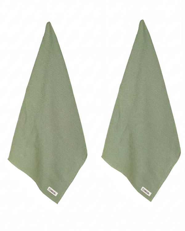 Terra Fringeless Hand Bath Bundle 2 Pack- Hedge Green - Image 5