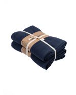 Terra Fringeless XL Bath Bundle – Navy – 2 Pack - Image 6